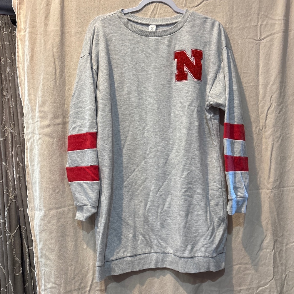 Nebraska Sweatshirt Dress
